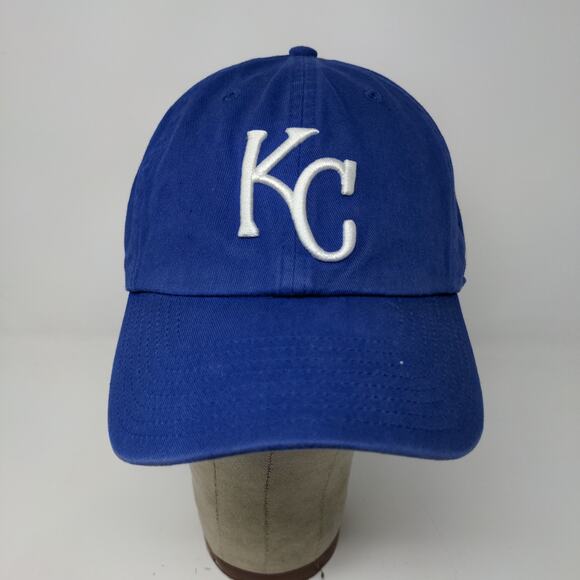 47 Brand MLB Kansas City Royals Slideback Hat Embroidered Logo OSFA Blue - Picture 3 of 14